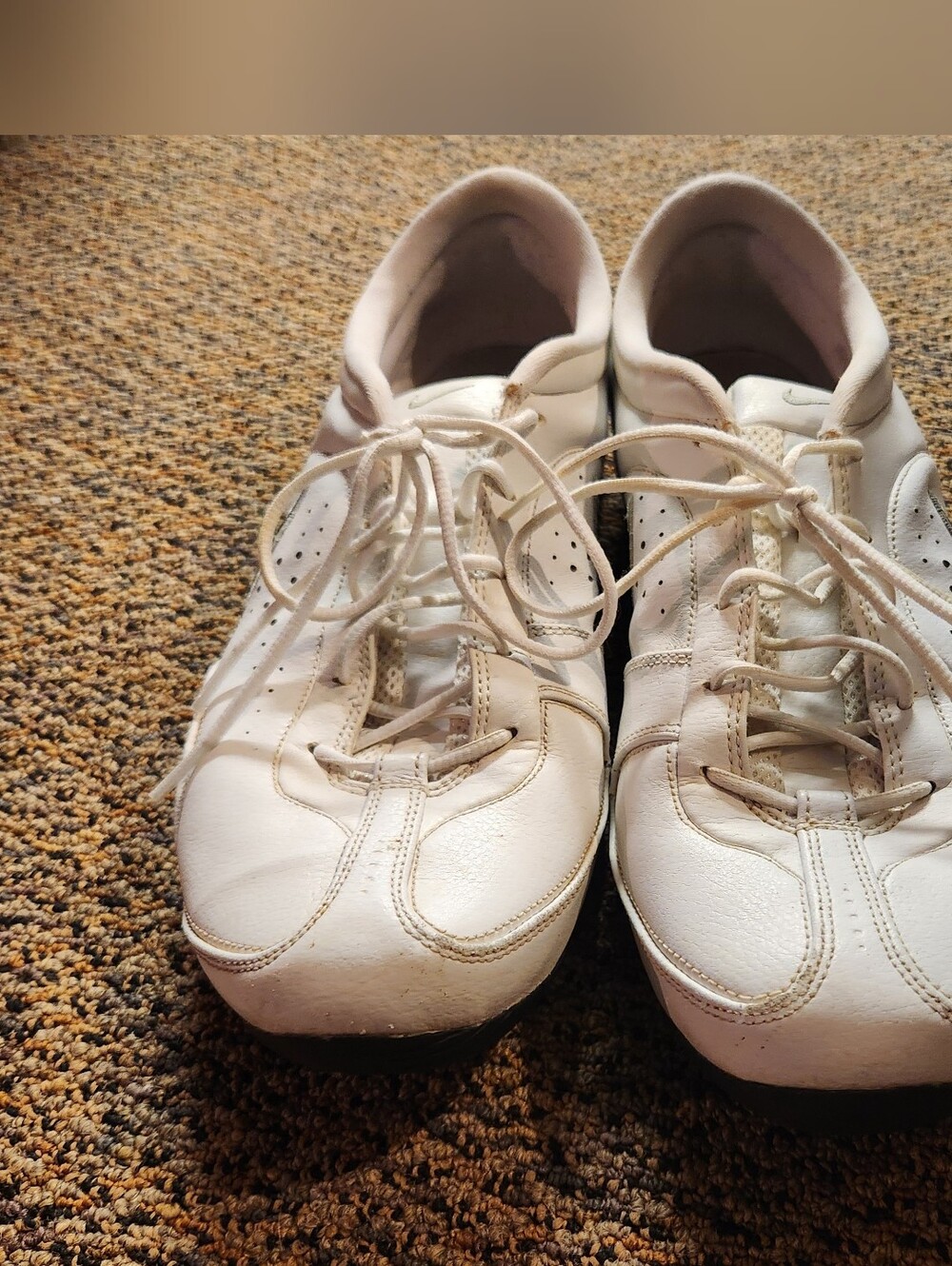 Nike Women's White Lace-Up Athletic Sneakers